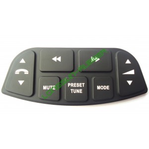 Fluorescent Silicone Keypad-Glowing in Dark