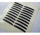 Adhesived rubber protector for phone housing