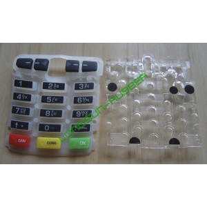 Silicone Keypad with PMMA Light Guide for POS Terminal